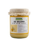 Premium A2 Bilona Desi Gir Cow Ghee By Organik Singh | Great Source Of Energy & Vitamin Healthy Desi Ghee Perfect For Boost Immunity | (500ml) 16.9 Ounce | Glass Jar