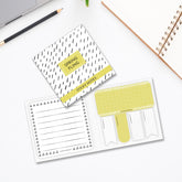 Beautiful Designs & Boho Sticky Notes, 25 Of Each Of The Flags, Abstract - Multicolor