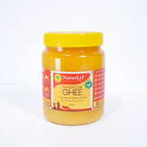 Natural A2 Desi Cow Ghee By Naturlyf | Churning With Bilona Method Indian Breed Cow Milk Desi Ghee For Everyday Dishes | (500ml) 16.9 Ounce | Jar Pack