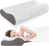 Memory Foam Pillows Supports Neck Pain & Shoulder Pain, Pillows Model - D2 | Contour Cervical Orthopedic Pillows, Ergonomic Cervical Pillow Neck Support Pillow For Side Back