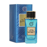 Arras Life Spirit Blue Eau De Parfum 100ml 3.3 Fl.oz. | 24 Hours Long Lasting Luxury Fragrance For Her | Best For Partywear