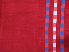 Cotton Bath Towel 450 Gsm | Absorbent Super Soft & Comfortable Quick Drying Towel (Red)