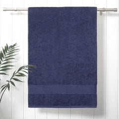 Showstopper Cotton Bath Towel 500 Gsm (Dark Navy Blue)