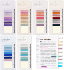 160pcs Transparent Sticky Notes Colorful Notebooks Flags | Self-Adhesive Sticky Tabs