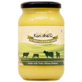 Organic A2 Gir Cow Ghee By Divya Kamdhenu | Healthy & Delicious Nutrients Lab Certified Desi Ghee Perfect For Relieves Constipation | (500ml) 16.9 Ounce | Jar Pack