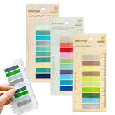 Pet Sticky Notes - 600 Pcs Transparent Sticky Tabs | Morandi Pastel Page Markers With Ruler