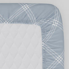 Premium Elastic Bedsheets For King Size Bed Cotton With 2 Pillow Covers | 72 X 78 Inches, Grey | Durable & Gentle On Your Skin