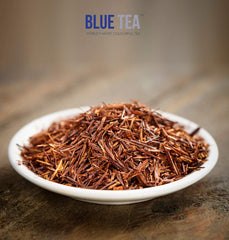 Blue Tea Rooibos Herbal Tea - 50gm Pet Jar, 1.7 Ounce, 50 Cups | Flower Based Antioxidant Rich Tea - Detox Tea, Gluten Free, Non-GMO | No Added Colors, No Preservatives