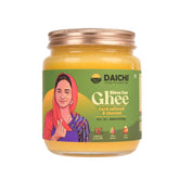 Organic Bilona Cow Ghee By Daichi | Traditional Curd Bilona Ghee Perfect For Enhancing The Taste | (500ml) 16.9 Ounce | Jar Pack