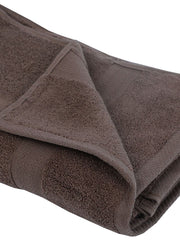 Bianca Ultra Soft Zero Twist 100% Cotton Bath Towel 500 Gsm | Super Absorbent, Fluffy Aerocore Organic Technology (Chocolate)