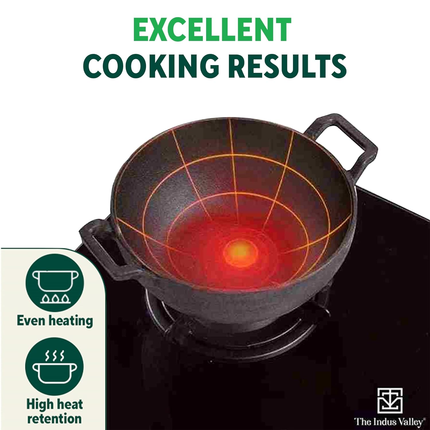 Pre-Seasoned Black Cast Iron Cookware Set + Free Tadka Pan | Tawa 25.7cm + Kadai 25.4, 3.2 Liters + Fry Pan 25cm, 1.6 Liters - Kitchen Cooking Combo Pots & Pans Set Of 4 Pc | Naturally Nonstick Pre-Seasoned Black Cast Iron Cookware Set + Free Tadka Pan | Tawa 25.7cm + Kadai 25.4, 3.2 Liters + Fry Pan 25cm, 1.6 Liters - Kitchen Cooking Combo Pots & Pans Set Of 4 Pc | Naturally Nonstick