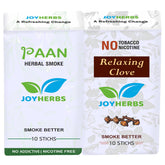 Ayurvedic Herbs Tobacco Alternatives | Non Addictive, Paan Flavour & Clove Flavour Smoke 20 Sticks - Tobacco And Nicotine Free