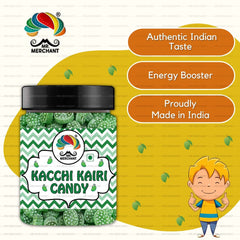 Mr. Merchant Kacchi Kairi Candy (Raw Mango) 300gm, | Jar Pack