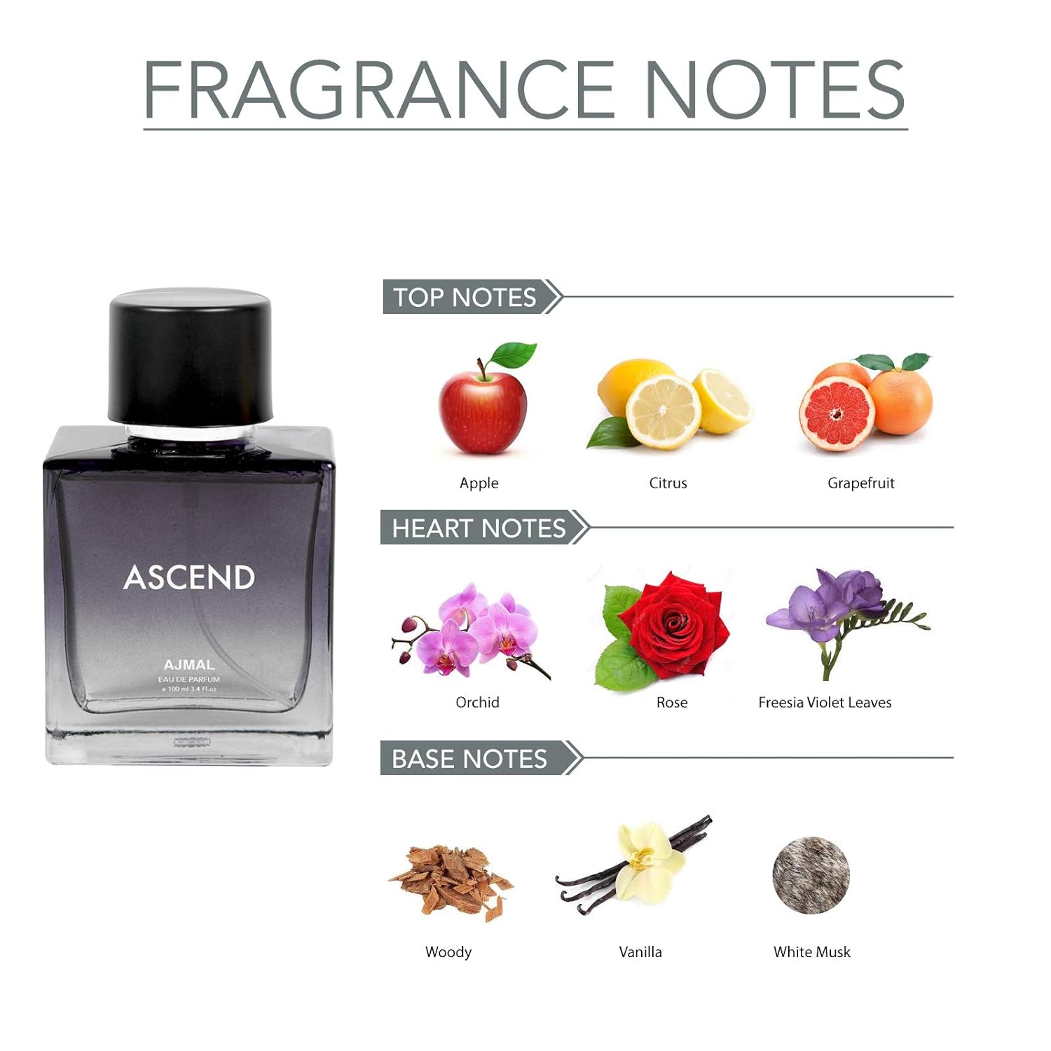 Ajmal Gift Set Of Ascend Eau De Parfum 100ml 3.4 Fl.oz. & Carbon Deodrants 200ml 6.7 Fl.oz. | For Men & Women Ajmal Gift Set Of Ascend Eau De Parfum 100ml 3.4 Fl.oz. & Carbon Deodrants 200ml 6.7 Fl.oz. | For Men & Women