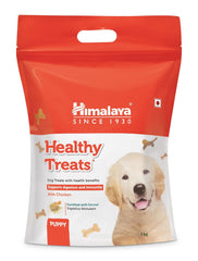 Himalaya Healthy Dog Biscuit Treats (Puppy), Chicken, Suitable For Puppies Age Up To 18 Months | 500gm