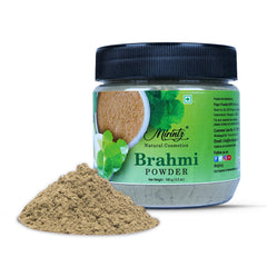Mirintz 100% Natural Brahmi Powder Pure Bacopa Monnieri Powder Herbal Supplement, Hair Growth, Bacopa Powder Ayurvedic Support For Healthy Hair | 100gm 0.2lbs