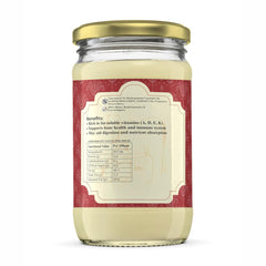 Pure Premium Bilona Desi Buffalo Ghee By Himaearth Organic | Traditional Vedic Bilona Method Made Danedar Ghee Good For Improve Bone Health | (500ml) 16.9 Ounce | Jar Pack