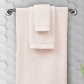 Spread Spain Resort Luxurious Cotton Towels 720 Gsm | Bath, Hand & Washcloth Towels Sets Of 3 Super Softness & Absorbent (Ash Rose)