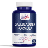 Fitness Veda Gallbladder Formula Supplement, Promotes Healthy Digestion & Reduce Digestive Discomfort | 90 Capsules, 150gm 0.3lbs