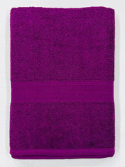 Bombay Dyeing Tulip Premium Cotton Large Size Bath Towel 500 Gsm (Megenta)
