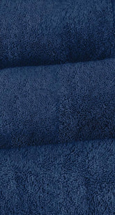 Tiqh 100% Organic Cotton Bath Towel 600 Gsm | Highly Absorbent & Quick Dry Extra Large Bath & Beach Jumbo Bath Sheet Oversized Bath Towel Extra Large (Navy Blue)