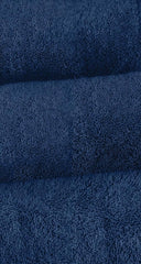 Tiqh 100% Organic Cotton Bath Towel 600 Gsm | Highly Absorbent & Quick Dry Extra Large Bath & Beach Jumbo Bath Sheet Oversized Bath Towel Extra Large (Navy Blue)