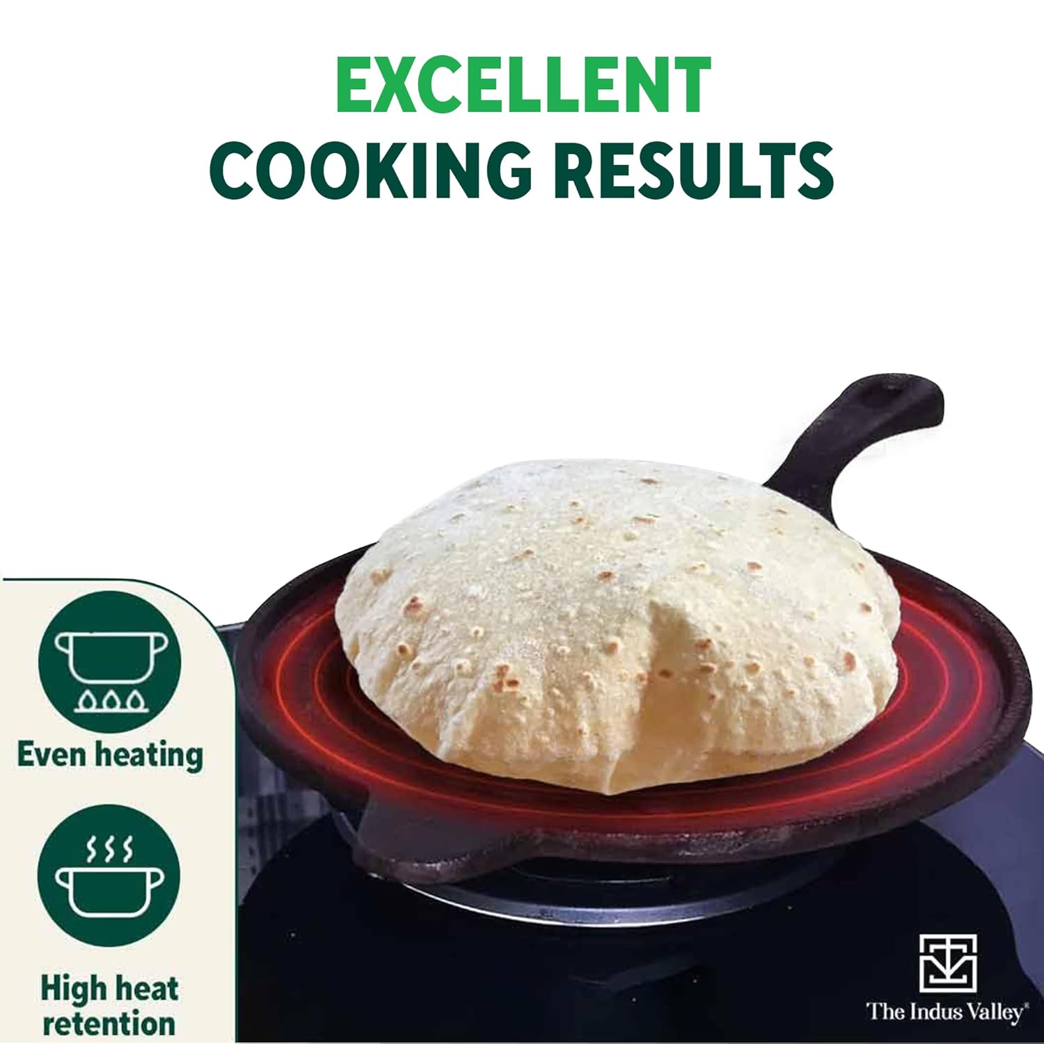 Super Smooth Black Cast Iron Cookware Set - Tawa 26.2 Cm + Kadai 26.1 Cm + Fry Pan 24.8 Cm | Pack Of 3 - Pre-Seasoned Cookware, 100% Pure & Toxin-Free, No Chemical Coating, Non Stick Super Smooth Black Cast Iron Cookware Set - Tawa 26.2 Cm + Kadai 26.1 Cm + Fry Pan 24.8 Cm | Pack Of 3 - Pre-Seasoned Cookware, 100% Pure & Toxin-Free, No Chemical Coating, Non Stick