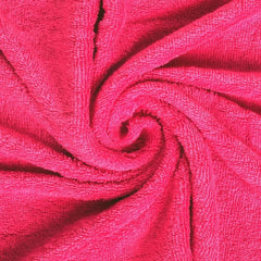 100% Cotton Large Size Bath Towel 500 Gsm | Soft & Absorbent Quick Dry & Durable Bath Towel (Dark Pink)