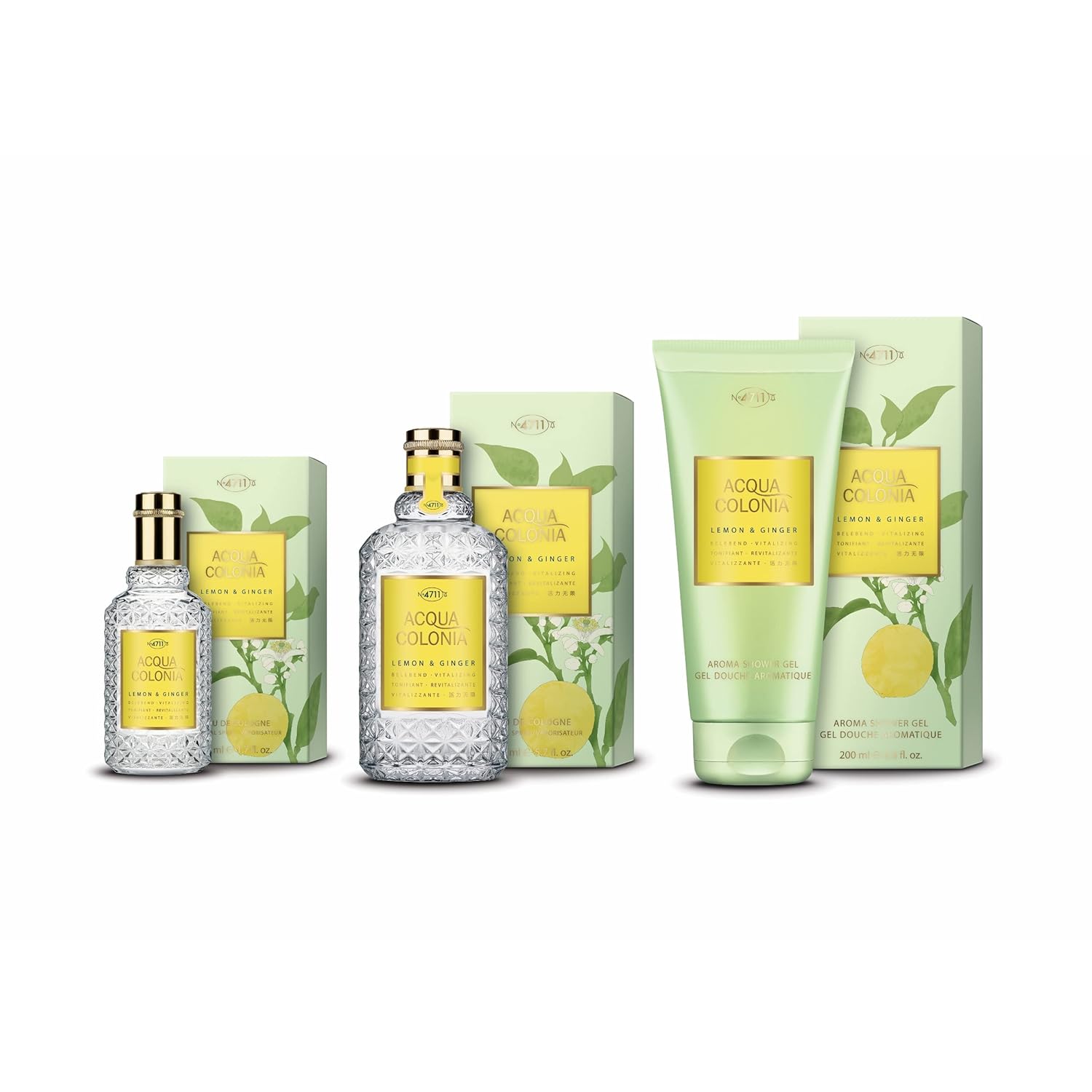 4711 Acqua Colonia Lemon & Ginger Unisex Eau De Cologne 50ml 1.6 Fl.oz | Perfect For Partywear Perfume 4711 Acqua Colonia Lemon & Ginger Unisex Eau De Cologne 50ml 1.6 Fl.oz | Perfect For Partywear Perfume