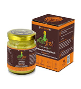 Vedic Ghee Premium A2 Gir Cow Cultured Desi Ghee from Kesariya Farm | Vedic Bilona Two Way Churned | Indian Gir Cow Ghee, Pure A2 Ghee, Natural & Healthy, Non-GMO | Lab Certified (100ml) | 3.3 Ounce