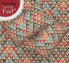 Cotton Elastic Fitted Bedsheets With 2 Pillow Covers Double Bed All Around Elastic | 72 X 78 +10 Inches, Multicolor - Breathable & Skin-Friendly Bedsheet