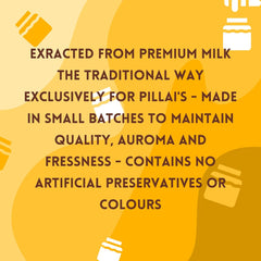 Organic Natural A1 Uthukuli Pure Buffalo Ghee By RR Pillai'S | Rich In Vitamin A, D, E & K Healthy Desi Ghee Perfect For Desserts | (200ml) 6.7 Ounce | Jar Pack