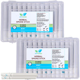 Herbals Mint Flavour Cigarette Herbal Smoke Sticks - 2 Packet 50 Sticks - Tobacco And Nicotine Free