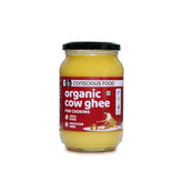 Organic Cow Ghee By Conscious Food | Good Source Of Protein Fiber & Vitamin A Healthy Desi Cow Ghee Perfect For Cooking | (500ml) 16.9 Ounce | Jar Pack