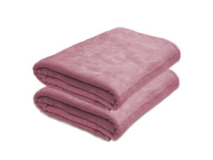 Black Gold Ultra Soft Bath Towel 1200 Gsm | Premium Microfiber, Quick Dry, Highly Absorbent, Oversized Bath Towel Pool, Spa, Travel & Hotel Use (Mauve Pink)- Pack Of 2