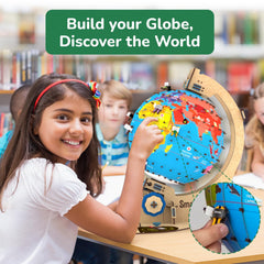 Globe Explorer, AR Based Toy For Kids 8-14 Years Old | 1000+ Facts About Animals, Monuments, Places & More, Birthday Gift For Boys & Girls I Stem Educational Toy For Kids, Pack Of 1