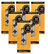 100% PURE WAX WHITE SMOKELESS TEALIGHT CANDLE PACK OF 60 | BEST FOR ALL FESTIVAL