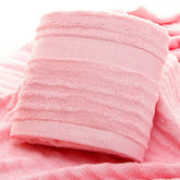 Mush Bamboo Bath Towels Large Size 600 Gsm | Bath Towel For Men & Women | Soft, Highly Absorbent Quick Dry Anti Microbial (Pink)