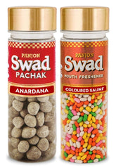 Panjon Swad Anardana & Coloured Saunf Pachak Mukhwas 310gm, (155gm *2 Bottles)