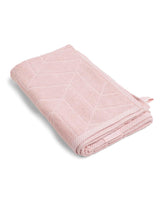 Jockey T102 Men'S Cotton Bath Towel Terry 600 Gsm | Ultra Soft & Durable Patterned Bath Towel (Peach)