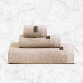 Spread Spain Bamboo Towel Bath, Hand & Face Towel 360 Gsm | Super Absorbent & Soft, Antibacterial | Sand (Set Of 3)