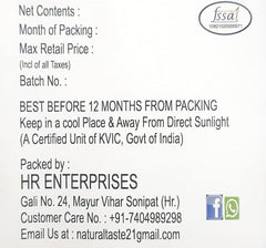 Organic A2 Buffalo Milk Ghee By Natural Taste | Made With Vedic Bilona Method Pure Desi Ghee For Brain Health | (400ml) 13.5 Ounce | Jar Pack