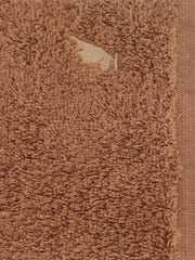 Maspar 100% Cotton Embedded Stripe Face Towel 600 Gsm - Set Of 4 (Brown)