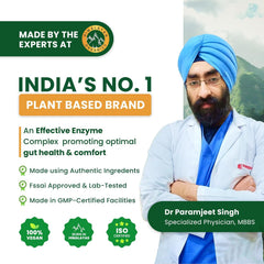 Himalayan Organics Digestive Enzyme With Bromelain & Papain Supplement | Supports Digestion & Better Absorption Of Nutrients & Health Management | 90 Tablets, 150gm 0.3lbs
