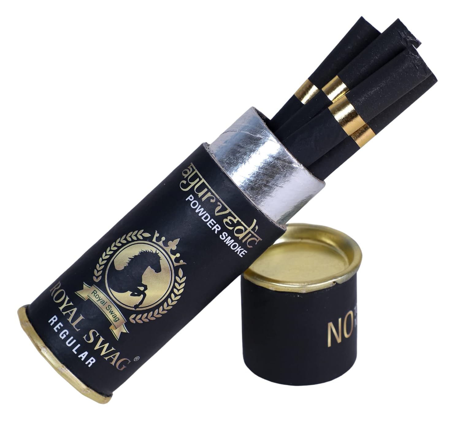 Royal Swag Ayurvedic & Herbal Cigarette Regular Flavour 50 Sticks With 100ml Shot - Smoking Cessasion | Royal Swag Ayurvedic & Herbal Cigarette Regular Flavour 50 Sticks With 100ml Shot - Smoking Cessasion |