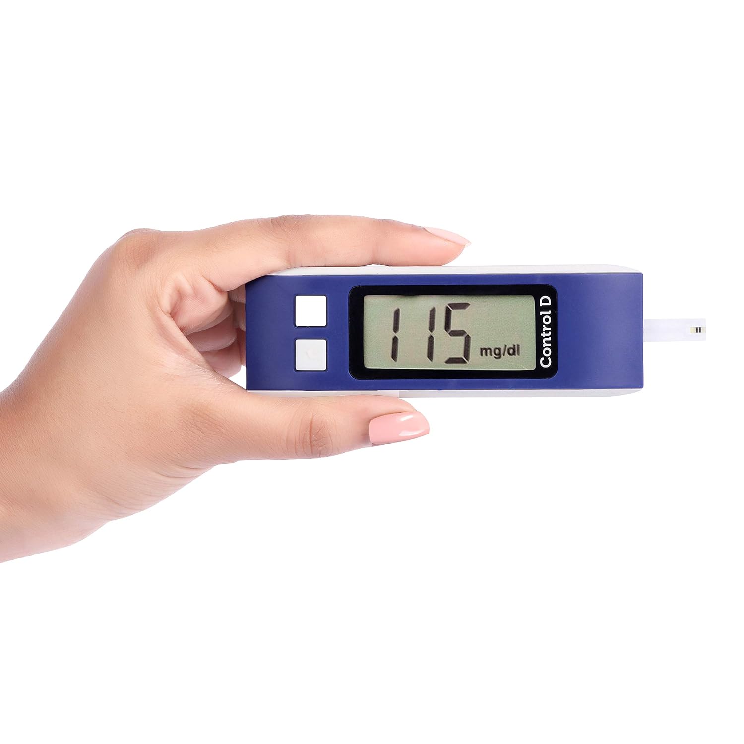 Control D Blue Digital Glucose Blood Sugar Testing Monitor Machine + 50 Strips Control D Blue Digital Glucose Blood Sugar Testing Monitor Machine + 50 Strips