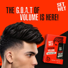 Set Wet Extreme Volume Hairstyling Powder 10gm 0.3 Oz. |12 Hour Strong Hold & Matte Finish | Hair Volumizing Powder Wax