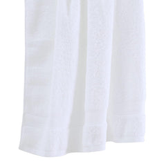Spread Spain Cotton Bath Towels Large Size 600 Gsm | Ring Spun Bath Towel Soft & Absorbent Bath Towel For Men & Women (White)