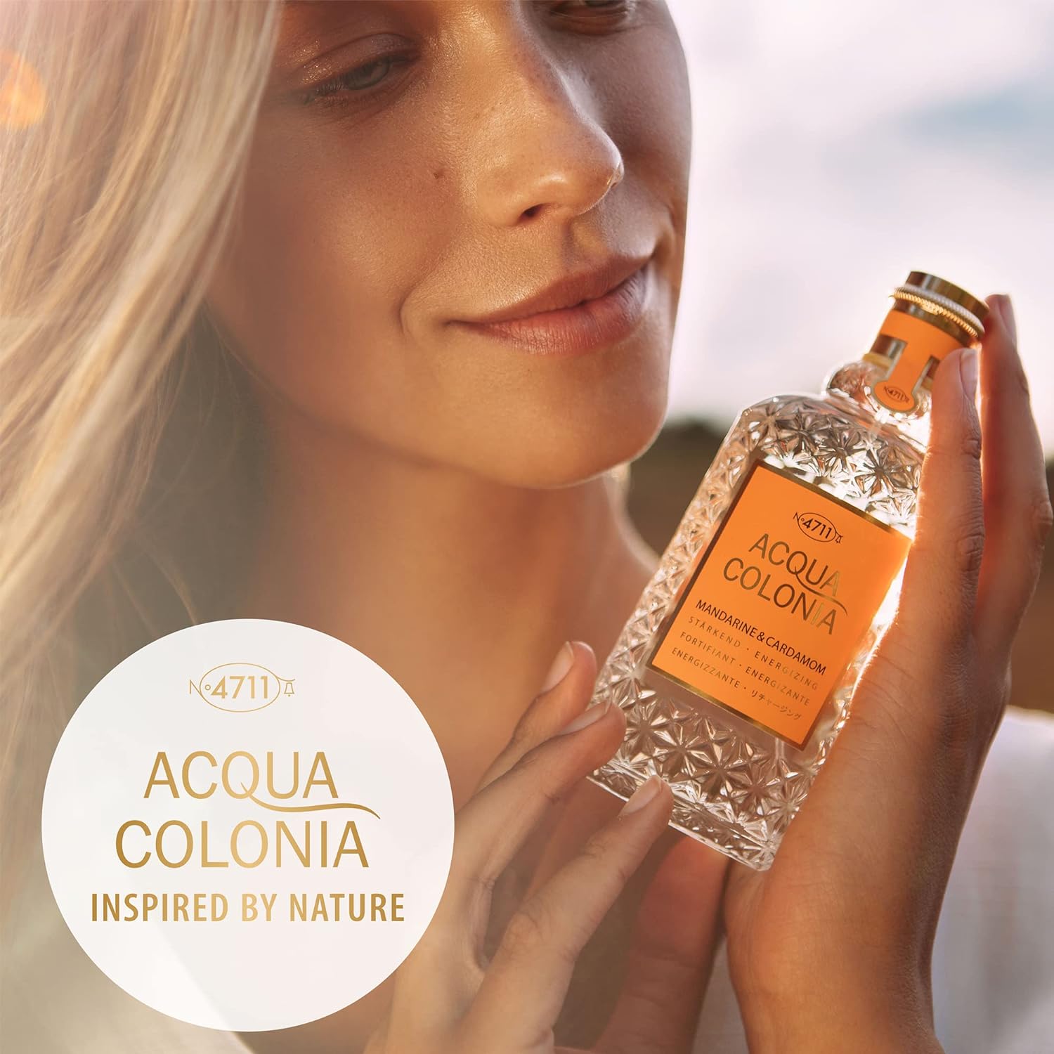 4711 Acqua Colonia Mandarine & Cardamom Eau De Cologne 170ml 5.7 Fl.oz. | Perfect Gift For Men & Women 4711 Acqua Colonia Mandarine & Cardamom Eau De Cologne 170ml 5.7 Fl.oz. | Perfect Gift For Men & Women
