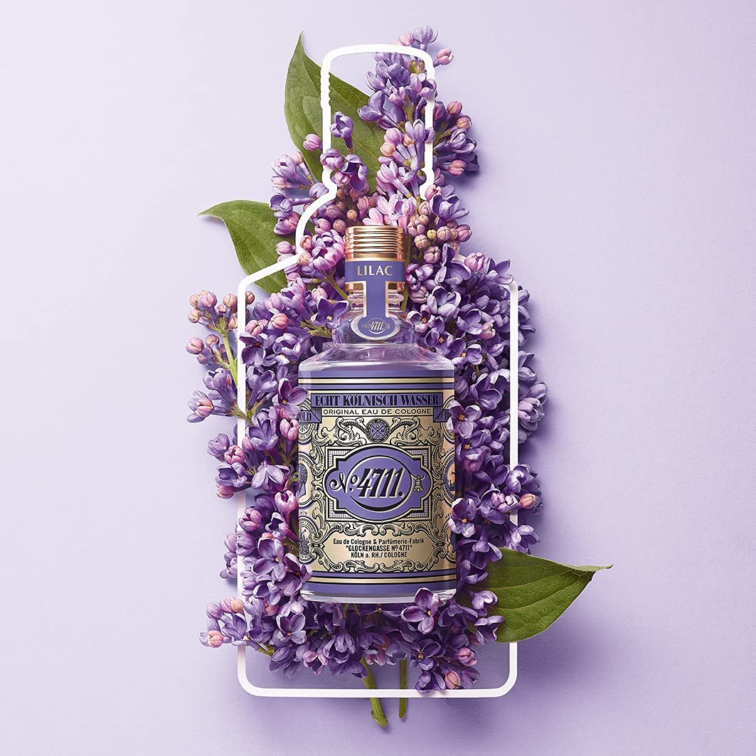 4711 Kolnisch Wasser Floral Collection Lilac Eau De Cologne 100ml 3.4 Fl.oz. | Perfect Gift For Boyfriend 4711 Kolnisch Wasser Floral Collection Lilac Eau De Cologne 100ml 3.4 Fl.oz. | Perfect Gift For Boyfriend
